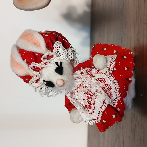 Merry Mice Mouse Christmas Tree Ornaments Vintage - Picture 4 of 10